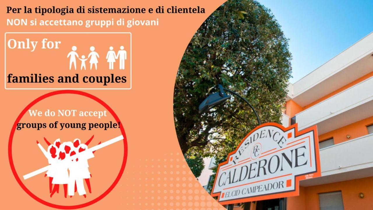 Appartamenti Calderone リミニ エクステリア 写真